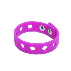 Purple - Croc Charm Bracelet