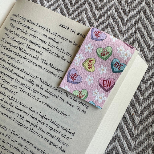 Conversation Hearts Bookmark