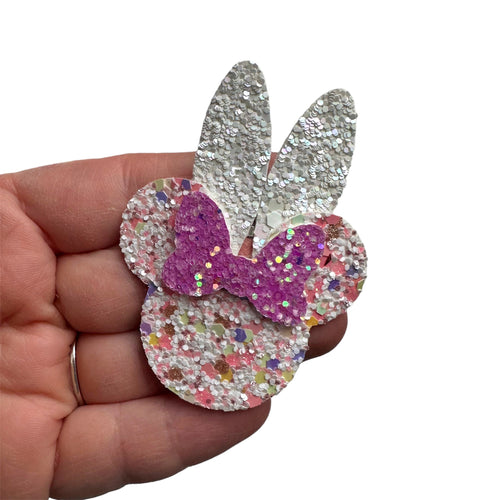 Mickey Bunny Snap Clip - 2”