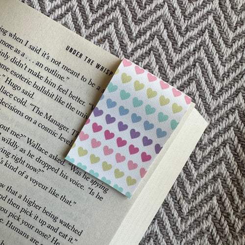 Raimbow Hearts Bookmark