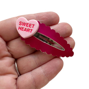 Sweetheart Snap Clip - 2”