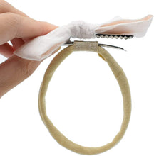 Interchangeable Nylon Headband - White