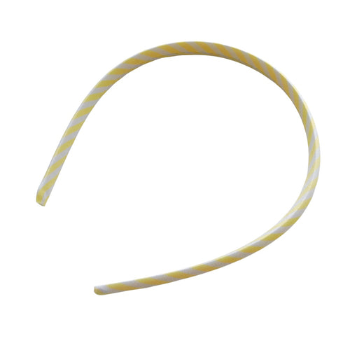 Yellow striped Headband