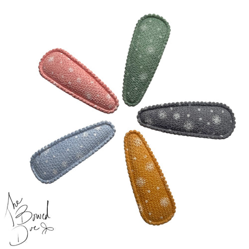 Winter snap clip set - 2”