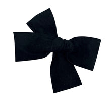 Black Suede Ava - 4”